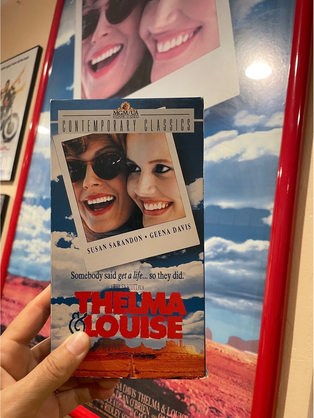 Thelma & Louise VHS Tape - a CLASSIC!